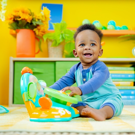Bright Starts Lights & Colors Driver activity toy with melody