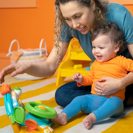 Bright Starts Lights & Colors Driver activity toy with melody