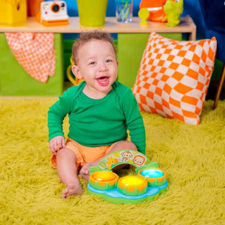 Bright Starts Safari Beats activity toy with melody