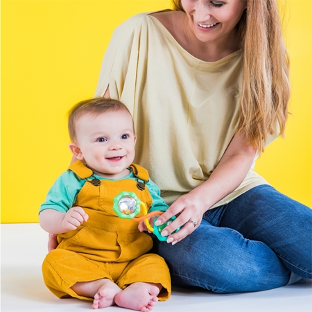 Bright Starts Teether & Rattle брязкальце