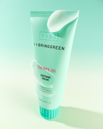 BRINGGREEN Tea Tree Cica Soothing Cream Plus Intensive Nourishing Cream with soothing effect
