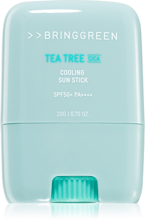 BRINGGREEN Tea Tree Cica Cooling Sun Stick Schützende Gesichtscreme in ...