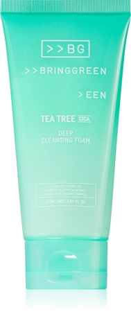 BRINGGREEN Tea Tree Cica Deep Cleansing Foam Deep-Cleansing Mousse with soothing effect
