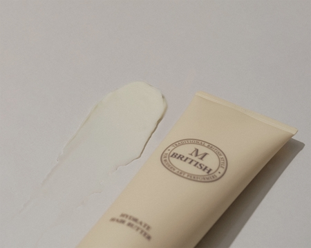 BRITISH M Hydrate Hair Butter Intensiv-Haarmaske mit Bambus Butter