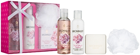 Bronnley Pink Peony & Rhubarb kozmetická sada I.