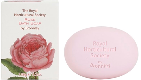 Bronnley Rose Bar Soap With Shea Butter