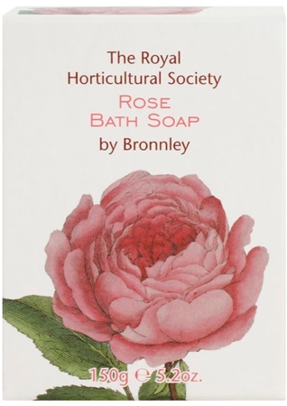 Bronnley Rose Bar Soap With Shea Butter