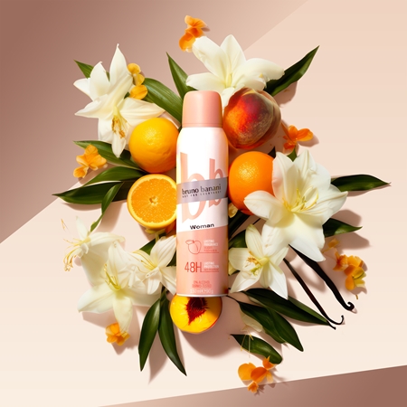 Bruno Banani Woman Peach & Musk antiperspirant 48h