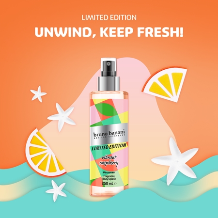 Bruno Banani Summer Vibrant Raspberry Parfymerad kroppsspray