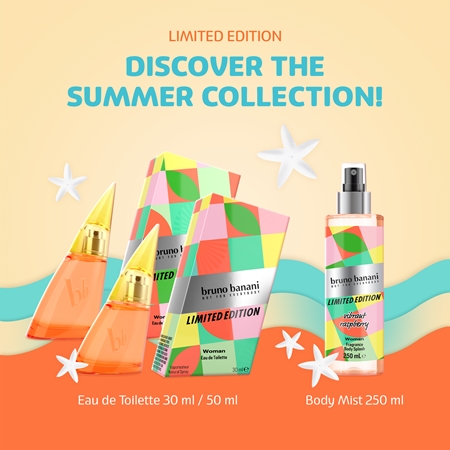 Bruno Banani Summer Vibrant Raspberry Parfymerad kroppsspray