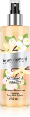 Bruno Banani Sunset Blossom Jasmine & Vanilla illatosított test- és hajpermet