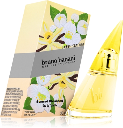 Bruno Banani Sunset Blossom Jasmine & Vanilla tualetinis vanduo moterims
