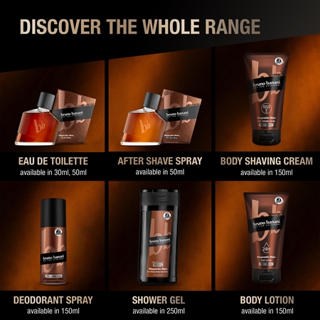 Bruno Banani Magnetic Man suihkuvoide parranajoon