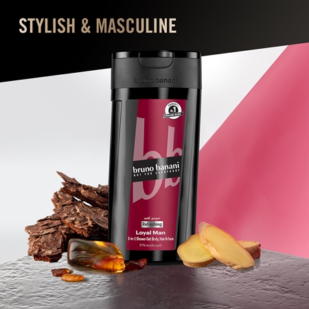 Bruno Banani Loyal Man gel de ducha refrescante 3 en 1