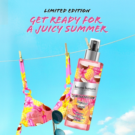 Bruno Banani Limited Edition Tropical Crush αρωματικό σπρεϊ σώματος για γυναίκες