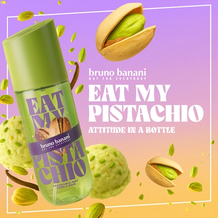 Bruno Banani Eat My Pistachio Scented Body Spray unisex