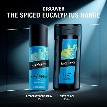 Bruno Banani Spiced Eucalyptus Refreshing Shower Gel 3-in-1