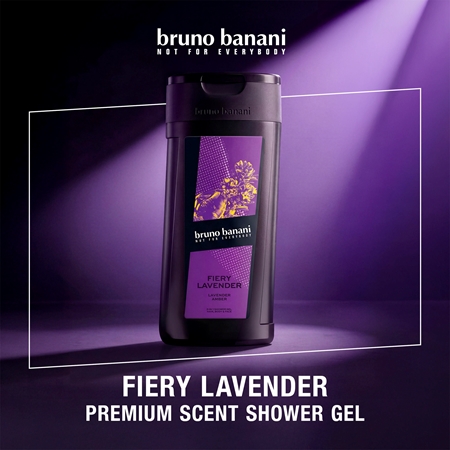 Bruno Banani Fiery Lavender Värskendav dušigeel kolm-ühes