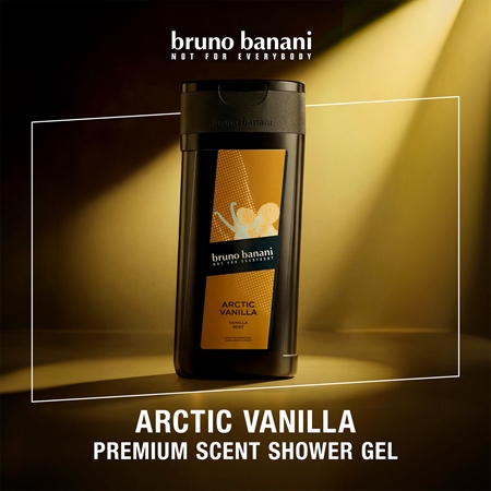 Bruno Banani Arctic Vanilla Värskendav dušigeel kolm-ühes