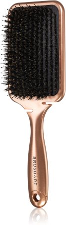 BrushArt Hair Boar bristle paddle hairbrush brosse à cheveux avec poils de sanglier
