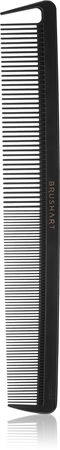 BrushArt Hair Comb with a carbon finish peine para cabello