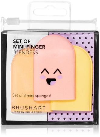 BrushArt Cartoon Collection set de bureței mini pentru machiaj