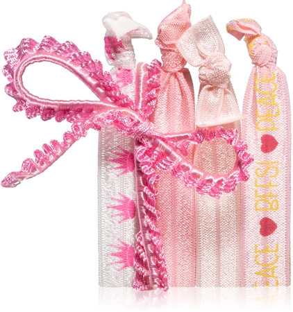 BrushArt KIDS Cute Pink Haarelastiekjes