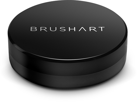 BrushArt Professional Powder colour switch alfombrilla limpiadora de brochas