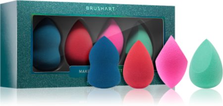 BrushArt Make-up Sponge Set Blue Galaxy σφουγγαράκι για μεικ απ BLUE GALAXY