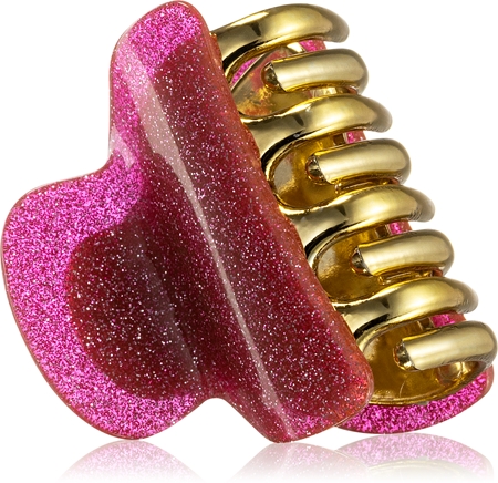 BrushArt Berry Hair clip set fermagli per capelli in una piccola trousse Pink