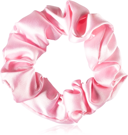 BrushArt Berry Scrunchie set set de elastice pentru păr, în geantă mini White, Light pink, Dark pink