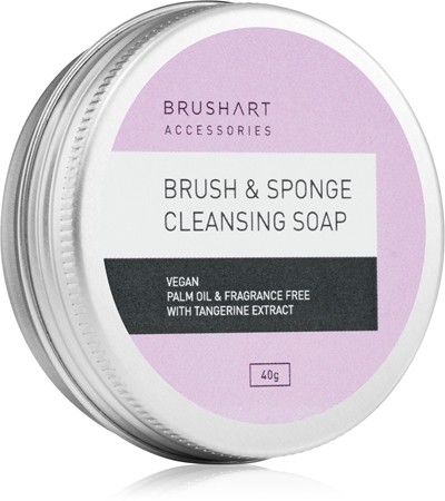BrushArt Accessories Brush & Sponge cleansing soap почистващ сапун за козметични четки