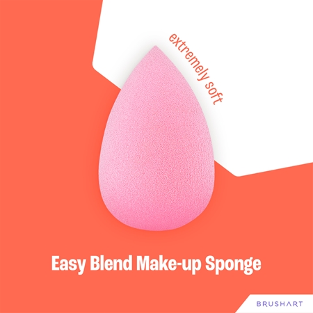 BrushArt Make-up Sponge Easy Blend Make up Schwämmchen