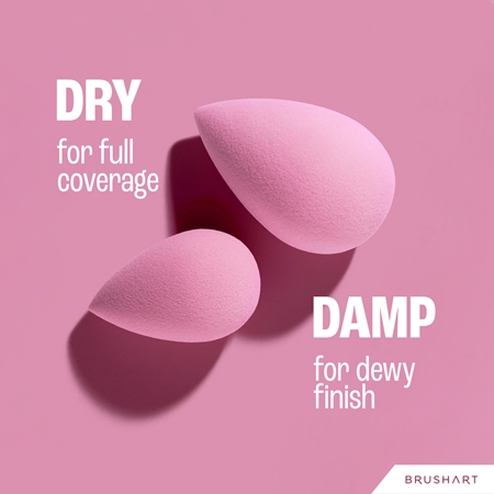 BrushArt Make-up Sponge Easy Blend Make up Schwämmchen