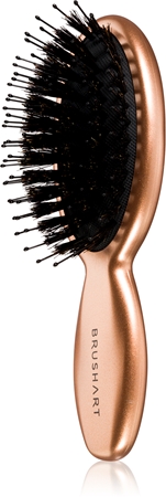 BrushArt Hair Boar bristle paddle hairbrush Hair Brush with boar bristles