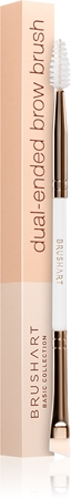 BrushArt Basic Dual-ended brow brush oboustranný štětec na obočí