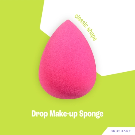 BrushArt Make-up Sponge Drop csepp alakú sminkszivacs