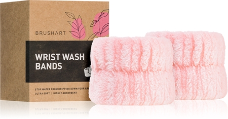 BrushArt Home Salon Wrist wash bands náramky proti stekajúcej vode pri umývaní tváre