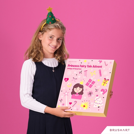 BrushArt KIDS Princess Fairy Tale Advent adventni koledar za otroke