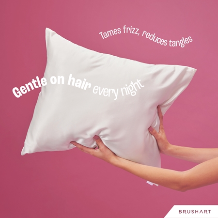 BrushArt Hair Satin pillowcase μαξιλαροθήκη