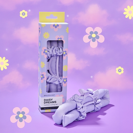 BrushArt Hair Heatless hair curling set Σετ φορμαρίσματος για μπούκλες μαλλιών Daisy Dreams