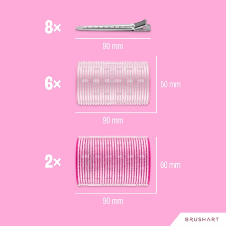 BrushArt Hair Thermal hair rollers set hair rollers