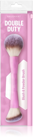 BrushArt Double Duty Blush & Powder brush blusher and powder brush double-ended