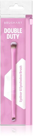 BrushArt Double Duty Eyeliner & Eyeshadow brush eyeshadow and eyeliner brush double-ended