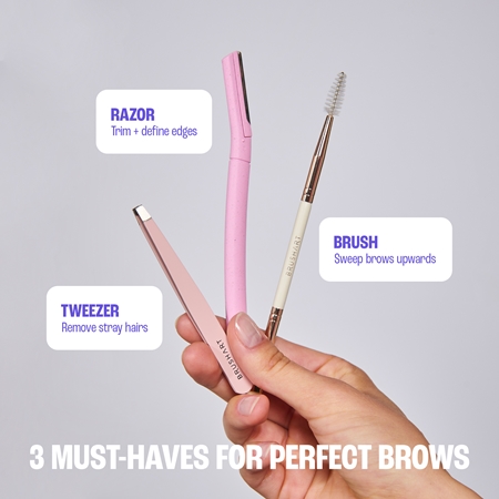 BrushArt Accessories Face & Brow razors navaja de cejas