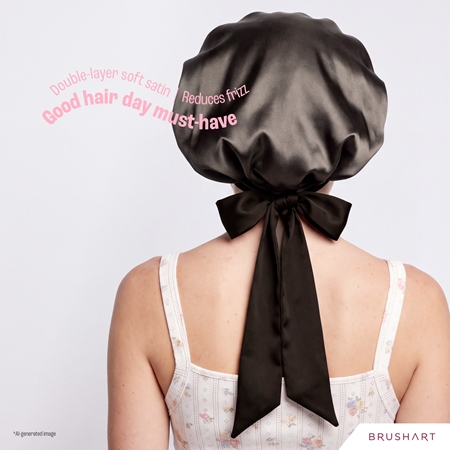 BrushArt Hair Adjustable Satin Bonnet turban za kosu