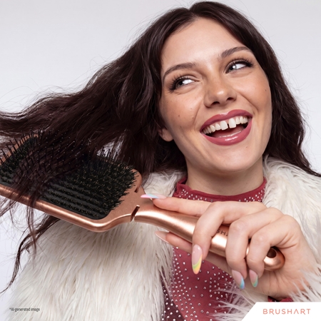BrushArt Hair Smooth & Shine Hair Set Geschenkset für das Haar