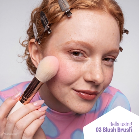 BrushArt Basic Complete Make-up kit Pinselset mit Täschchen