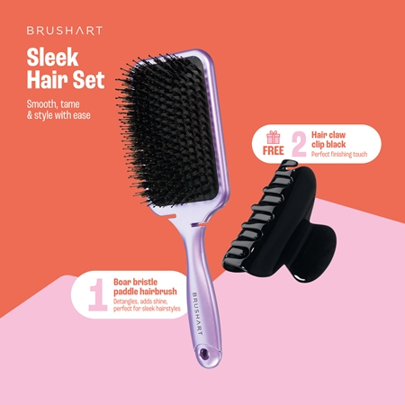 BrushArt Hair Sleek Hair Set vorteilhafte Packung für das Haar
