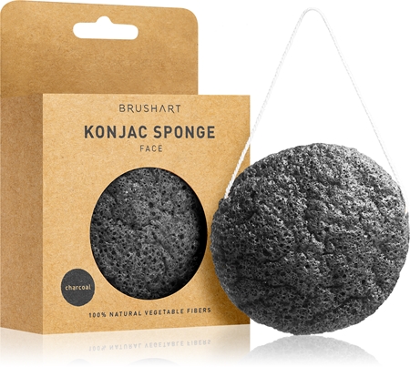 BrushArt Home Salon Konjac sponge jemná exfoliační houbička na obličej